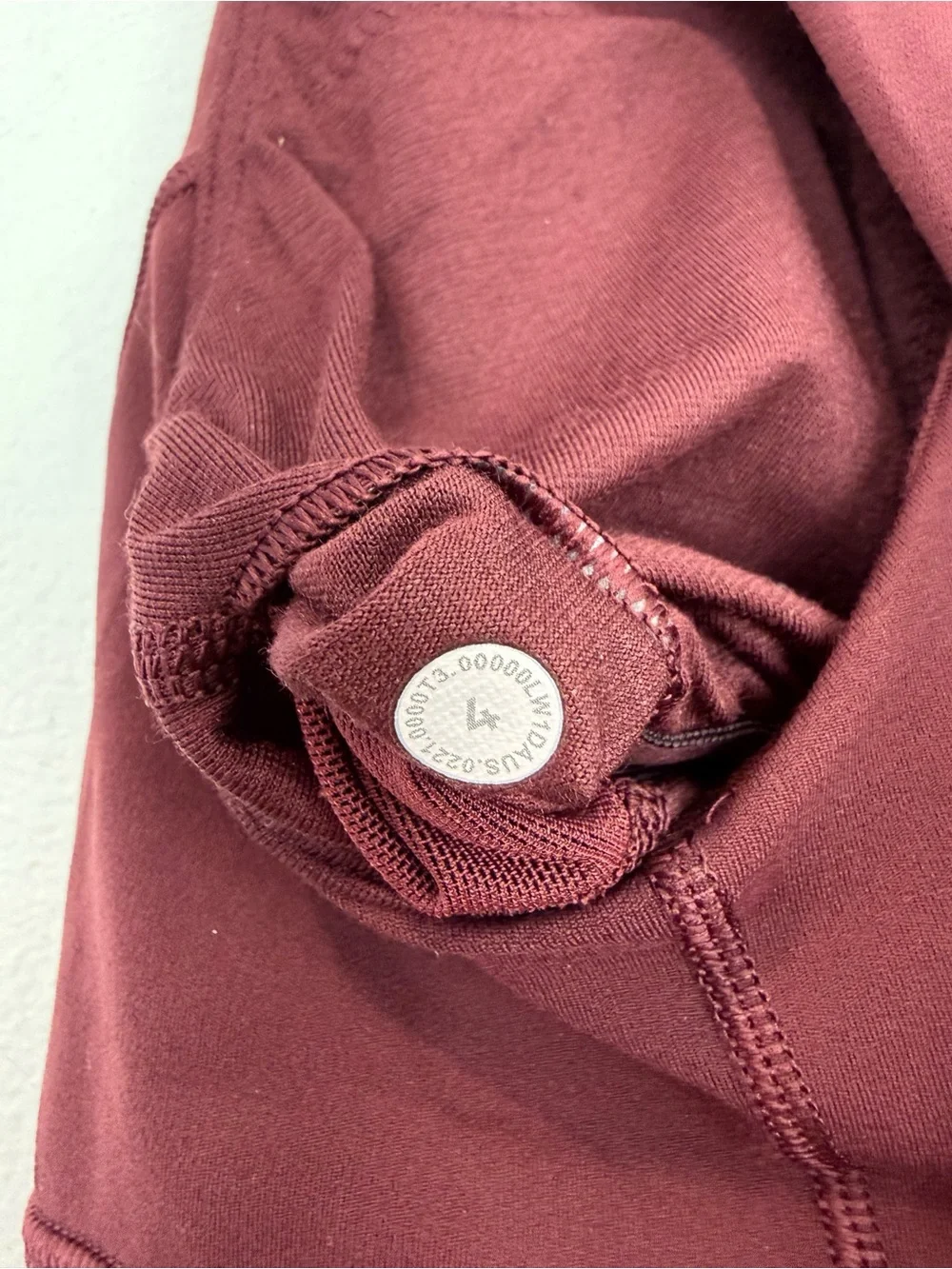Lululemon Key To Balance Tank Top Red Merlot Size 4
